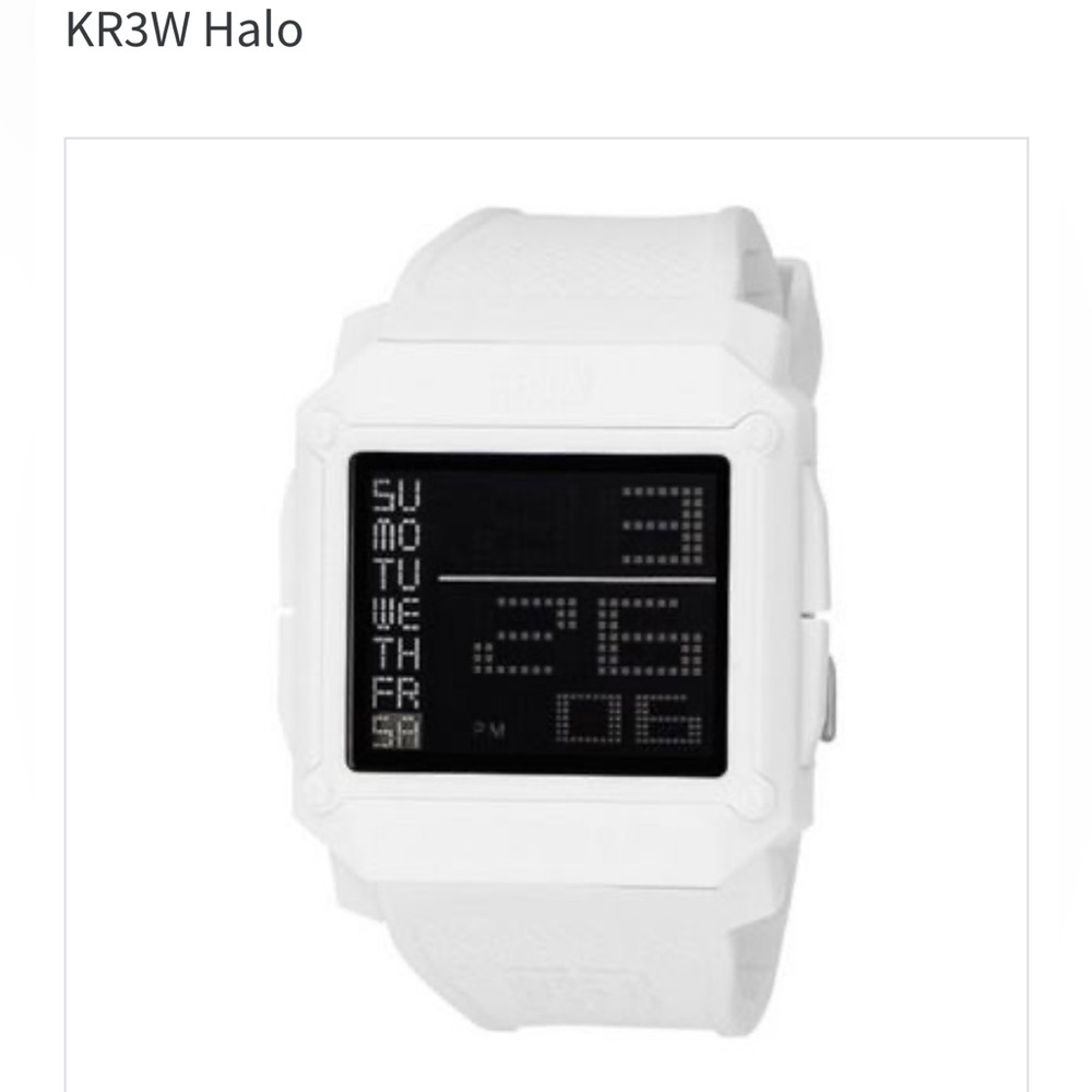KREW 1148 White Halo Watch-NWT
